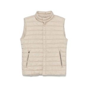 Herno Quilted Sleeveless Vest With High Collar - NWT